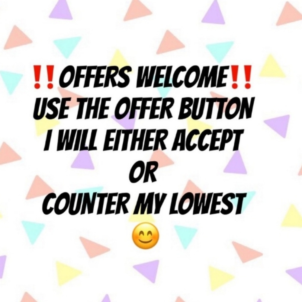 Offers welcome! Please buy or offer thanks!!❤